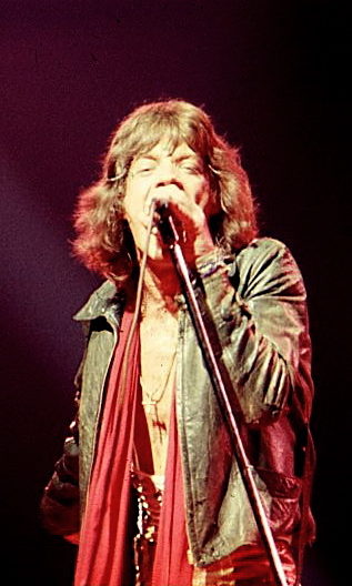 Mick Jagger - By Dina Regine [CC BY-SA 2.0 (http://creativecommons.org/licenses/by-sa/2.0)], via Wikimedia Commons http://commons.wikimedia.org/wiki/File%3AMick_Jagger_in_red.jpg